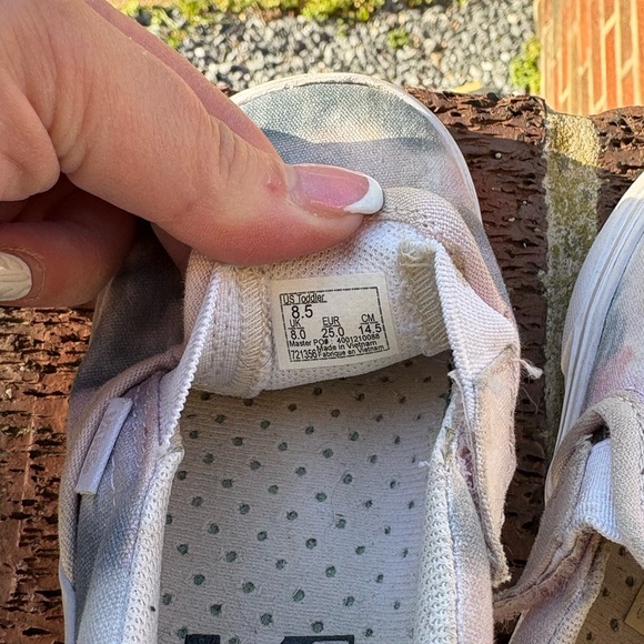 Kids Tie-Dye Vans Sneakers - Picture 3 of 3